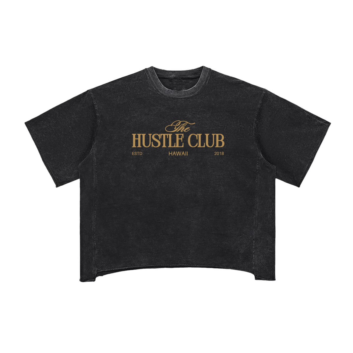 Snow Washed Hustle Club Tees